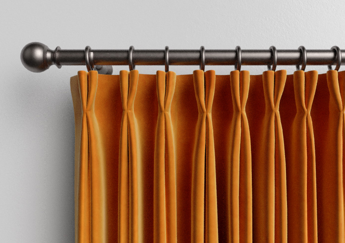 Odessa Velvet, Nectarine - Made to Measure Curtains - Image 10